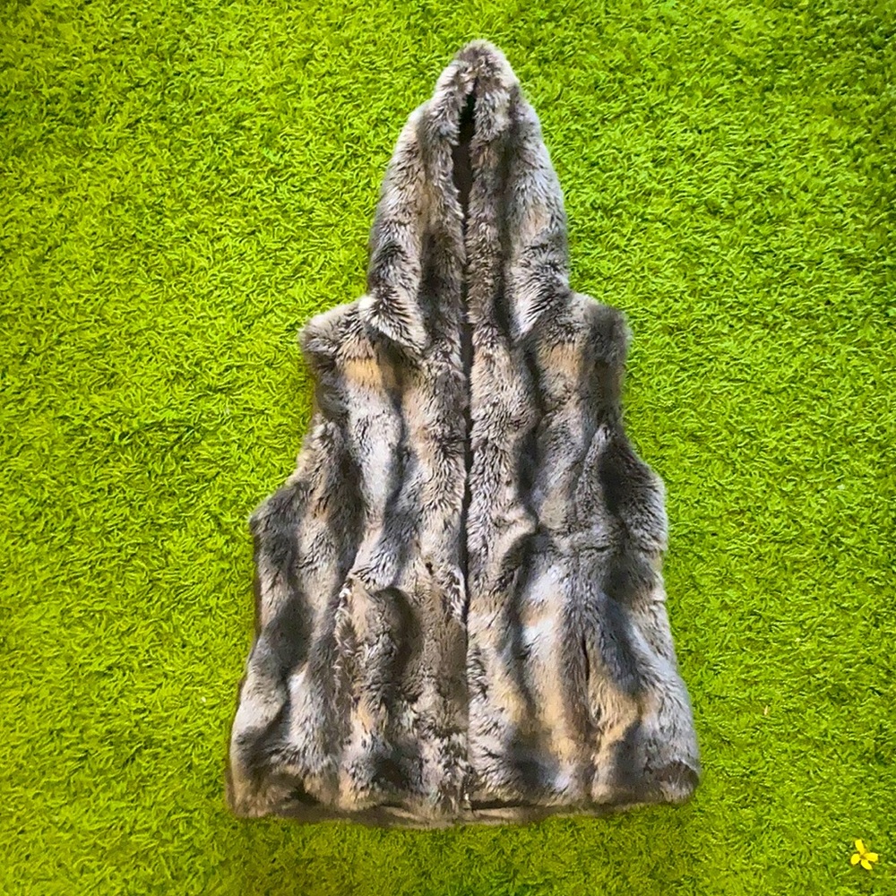 Faux Fur Winter Vest *REVERSIBLE